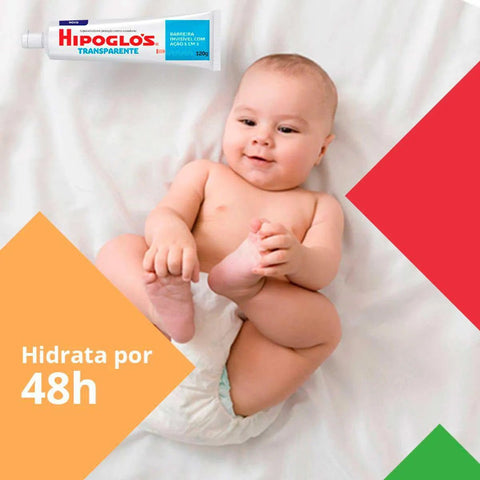 Creme para Assaduras Hipoglós Transparente 120g - Pomada