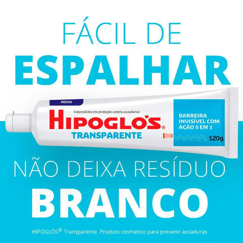 Creme para Assaduras Hipoglós Transparente 120g - Pomada
