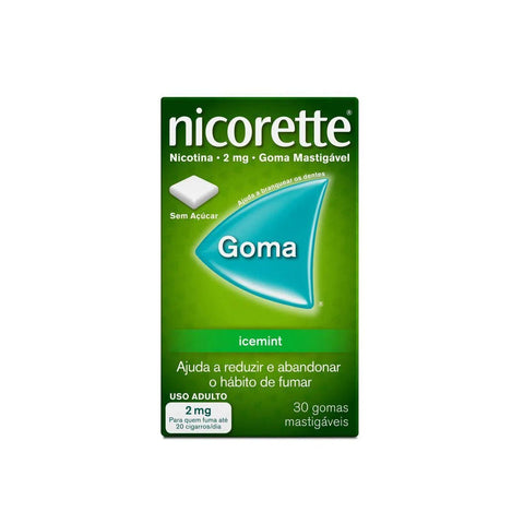 Nicorette 2mg - 30 Unidades - Goma