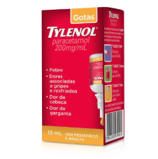 Tylenol  200mg/mL - 15 mL - Solução