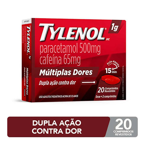 Tylenol DC  1g - 20 Unidades - Comprimido