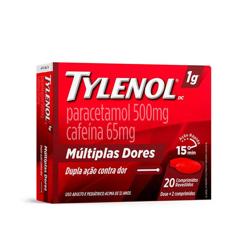 Tylenol DC  1g - 20 Unidades - Comprimido