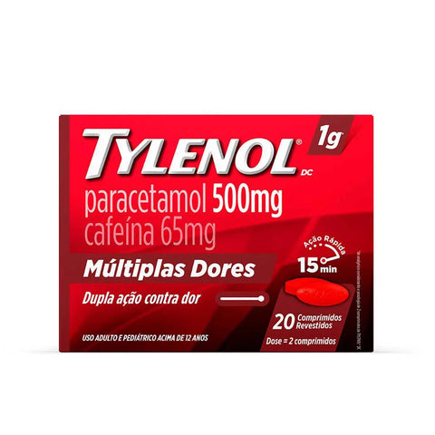 Tylenol DC  1g - 20 Unidades - Comprimido