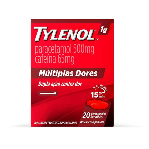 Tylenol DC  1g - 20 Unidades - Comprimido