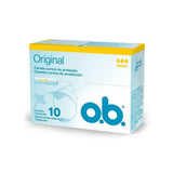 Absorvente Interno O.B. Original  Médio - 10 Unidades