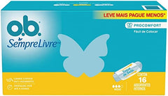Absorvente Interno O.B. Procomfort  Médio - 16 unidades