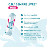Absorvente Interno O.B. Procomfort  Mini - 8 Unidades