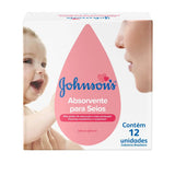 Absorvente Para Seios (Johnson & Johnson) - 12 Unidades