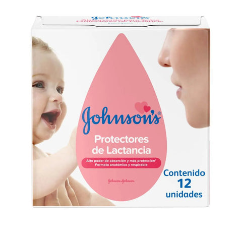 Absorvente Para Seios (Johnson & Johnson) - 12 Unidades