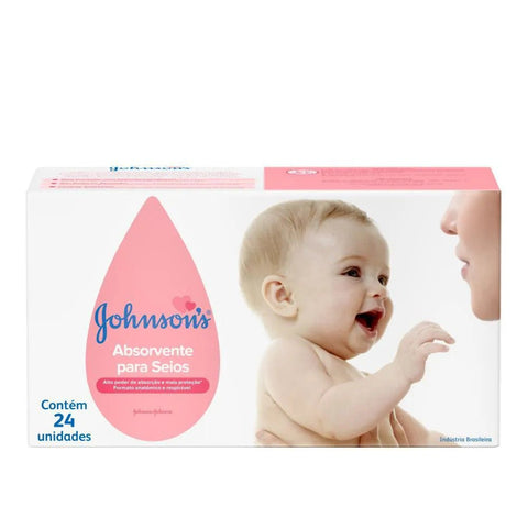 Absorvente Para Seios (Johnson & Johnson) - 24 Unidades