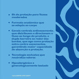Absorvente Sempre Livre Adapt Plus  Com Abas - Cobertura Suave - 8 Unidades