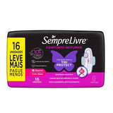 Absorvente Sempre Livre Adapt Plus Noite e Dia  Com Abas - Cobertura Suave - 16 Unidades