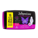 Absorvente Sempre Livre Adapt Plus Noite e Dia  Com Abas - Cobertura Suave - 16 Unidades
