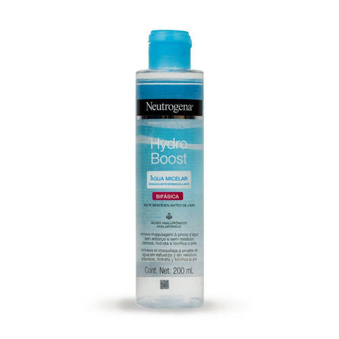 Água Micelar Neutrogena Bifásica - Linha Hydro Boost - 200 mL
