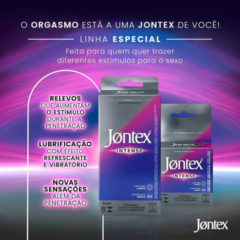 Camisinha Jontex Intense 2 Unidades
