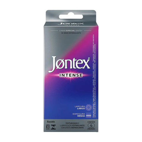 Camisinha Jontex Intense 4 Unidades