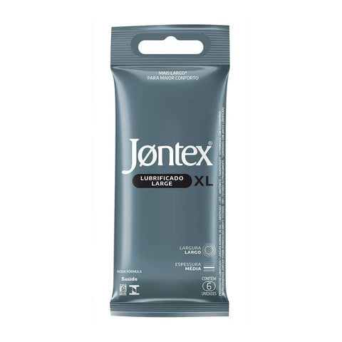 Camisinha Jontex Lubrificado Xl 6 Unidades