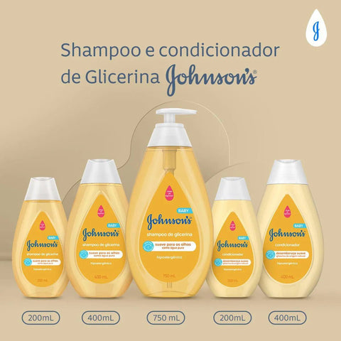 Condicionador Johnson's Baby Tradicional - 400 mL