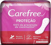 Protetor Diário Carefree Sem Perfume 15 Unidades