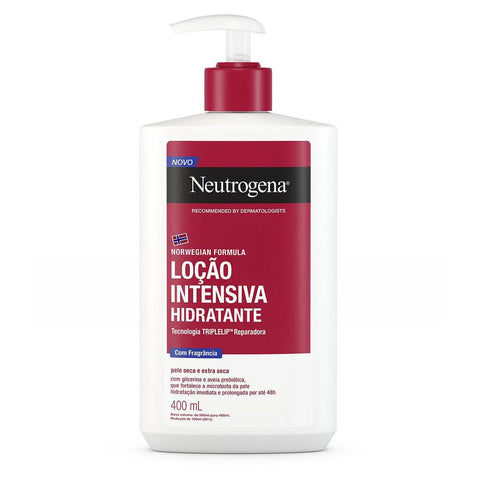 Hidratante Corporal Neutrogena Norwegian Intensivo Com Fragrância Com 400Ml