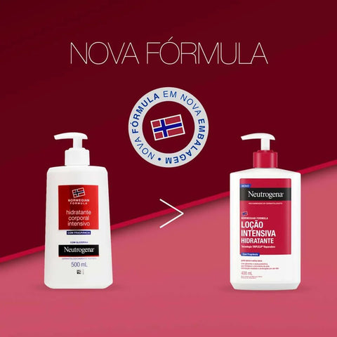 Hidratante Corporal Neutrogena Norwegian Intensivo Com Fragrância Com 400Ml