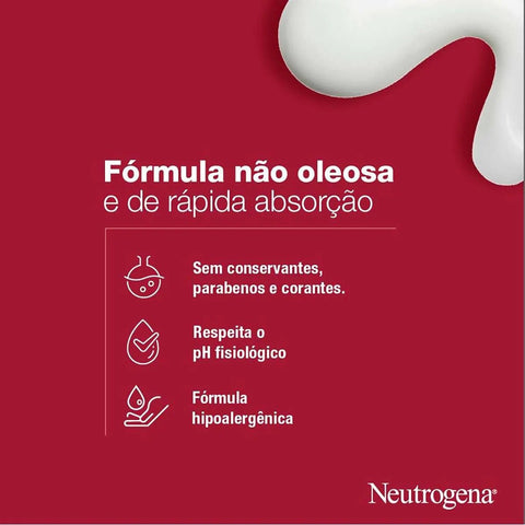 Hidratante Corporal Neutrogena Norwegian Intensivo Sem Fragrância Com 400Ml