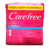 Protetor Diário Carefree Sem Perfume 40 Unidades