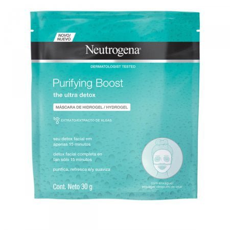 Máscara Facial Neutrogena Purifying Boost Hydrogel 30Ml
