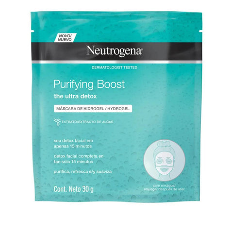 Máscara Facial Neutrogena Purifying Boost Hydrogel 30Ml