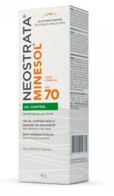 Protetor Solar Facial Neostrata Minesol Oil Control Sem Cor - FPS 70 - 40 g