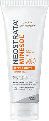 Protetor Solar Neostrata Minesol Corpo & Rosto FPS 30 - 120 mL