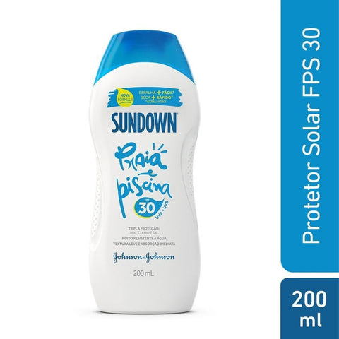 Protetor Solar Sundown Praia & Piscina FPS 30 - 200 mL