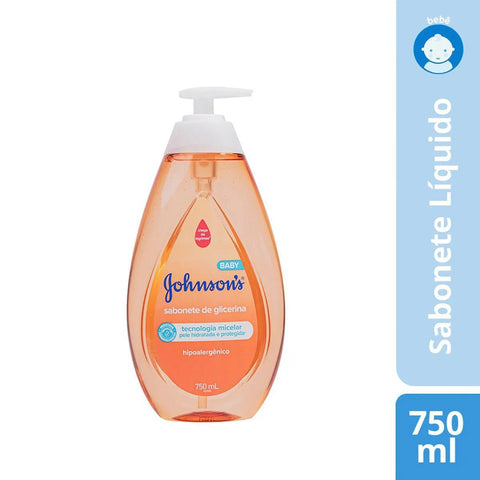 Sabonete Líquido Johnson's Baby Da Cabeça aos Pés - 750 mL