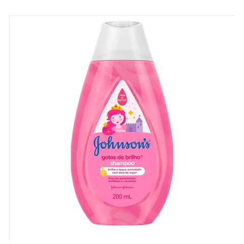 Shampoo Johnson's Baby  Gotas de Brilho - 200 mL