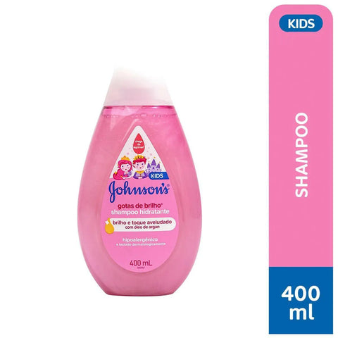 Shampoo Johnson's Baby  Gotas de Brilho - 400 mL