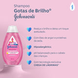 Shampoo Johnson's Baby  Gotas de Brilho - 400 mL