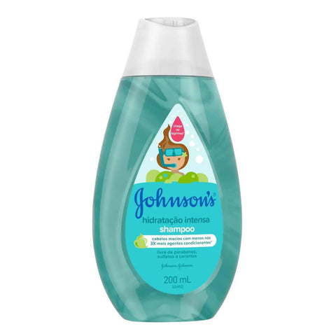 Shampoo Johnson's Baby  Hidratação Intensa - 200 mL