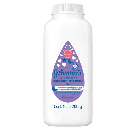 Talco Johnson's Baby  Hora do Sono - 200 g