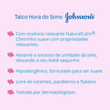 Talco Johnson's Baby  Hora do Sono - 200 g