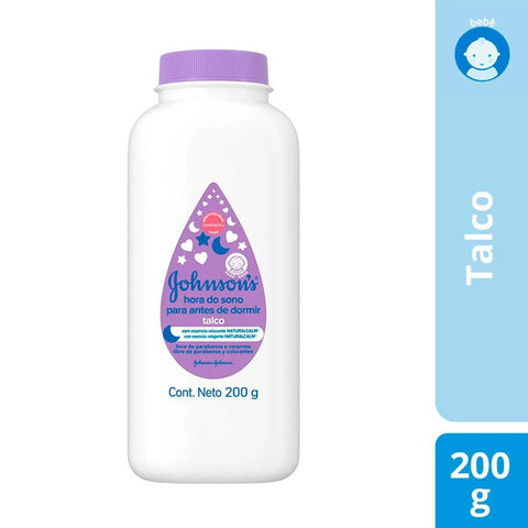 Talco Johnson's Baby  Hora do Sono - 200 g