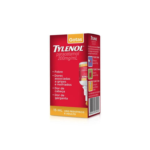 Tylenol  200mg/mL - 15 mL - Gotas