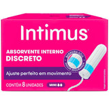 Absorvente Interno Intimus Discreto  8 Unidades - Tamanho Mini