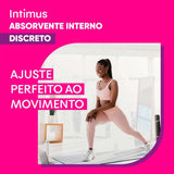 Absorvente Interno Intimus Discreto  8 Unidades - Tamanho Mini