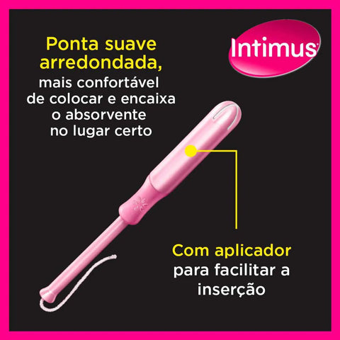 Absorvente Interno Intimus Sport 8 Unidades - Tamanho Médio