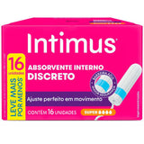 Absorvente Interno Intimus Super  Super - 16 Unidades