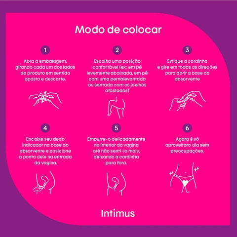 Absorvente Interno Intimus Super Super - 16 Unidades
