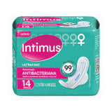 Absorvente Intimus Antibacteriana  Ultrafino - 14 Unidades