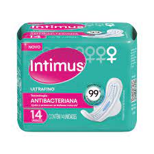 Absorvente Intimus Antibacteriana  Ultrafino - 14 Unidades