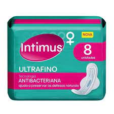 Absorvente Intimus Antibacteriana  Ultrafino - 8 Unidades