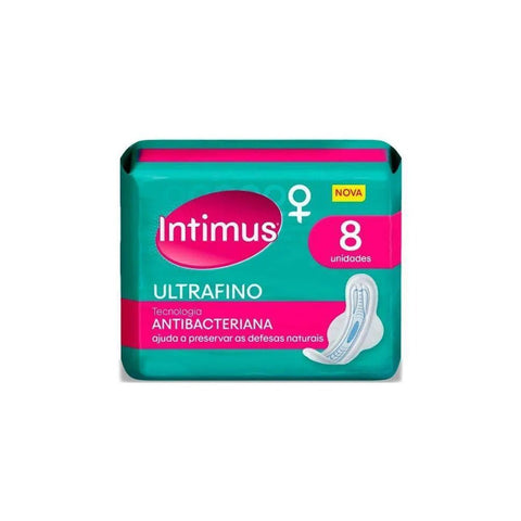 Absorvente Intimus Antibacteriana Ultrafino - 8 Unidades